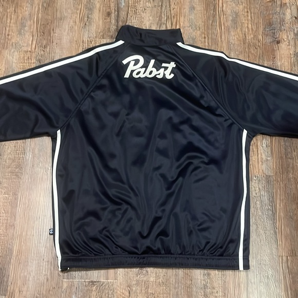 Pabst Blue Ribbon polyester track jacket. - Picture 4 of 5